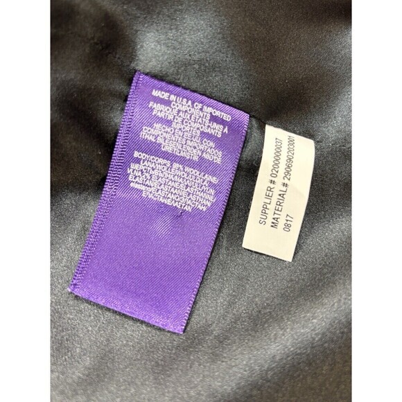 Ralph Lauren Purple Label Blazer Black White Houndstooth Puppytooth 8 Zip Close - Picture 4 of 12